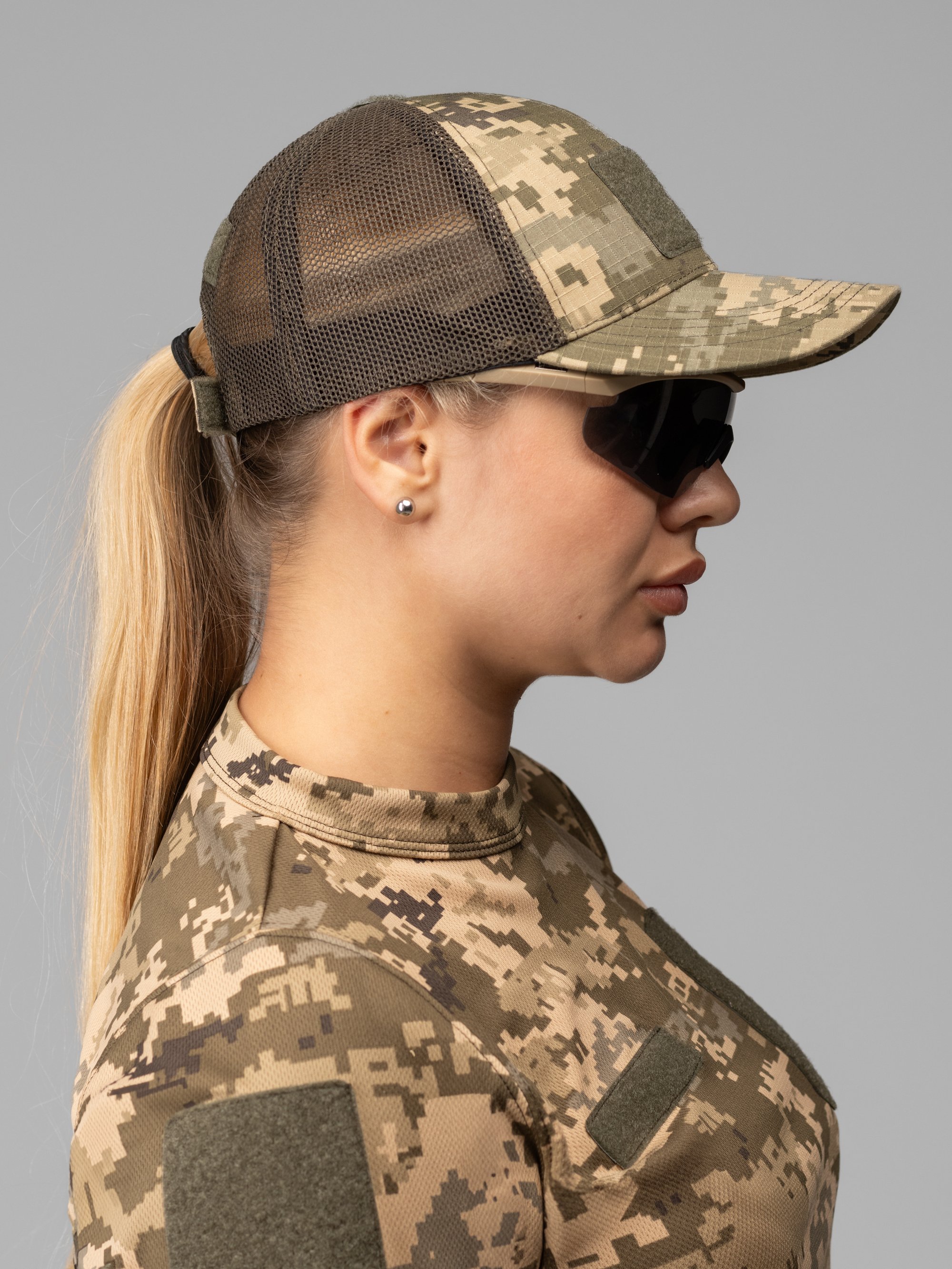 Бейсболка тактична жіноча BEZET Ranger піксель - Фото 2