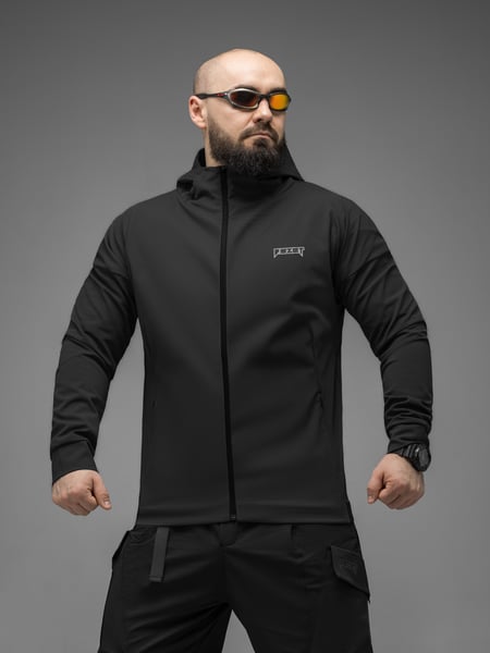 Куртка вітрівка BEZET Apex чорний