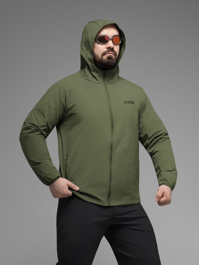Куртка вітрівка BEZET Solguard UV 100 хакi - Фото 12