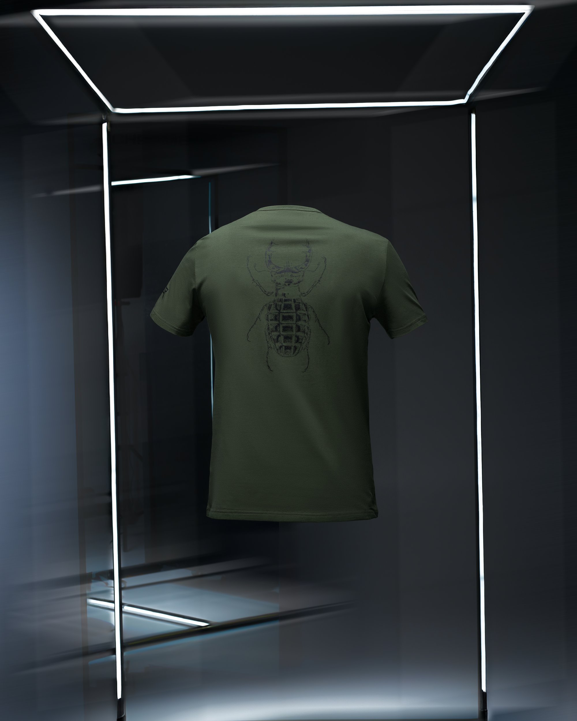 Футболка BEZET Scarab Ops хакі - Фото 14