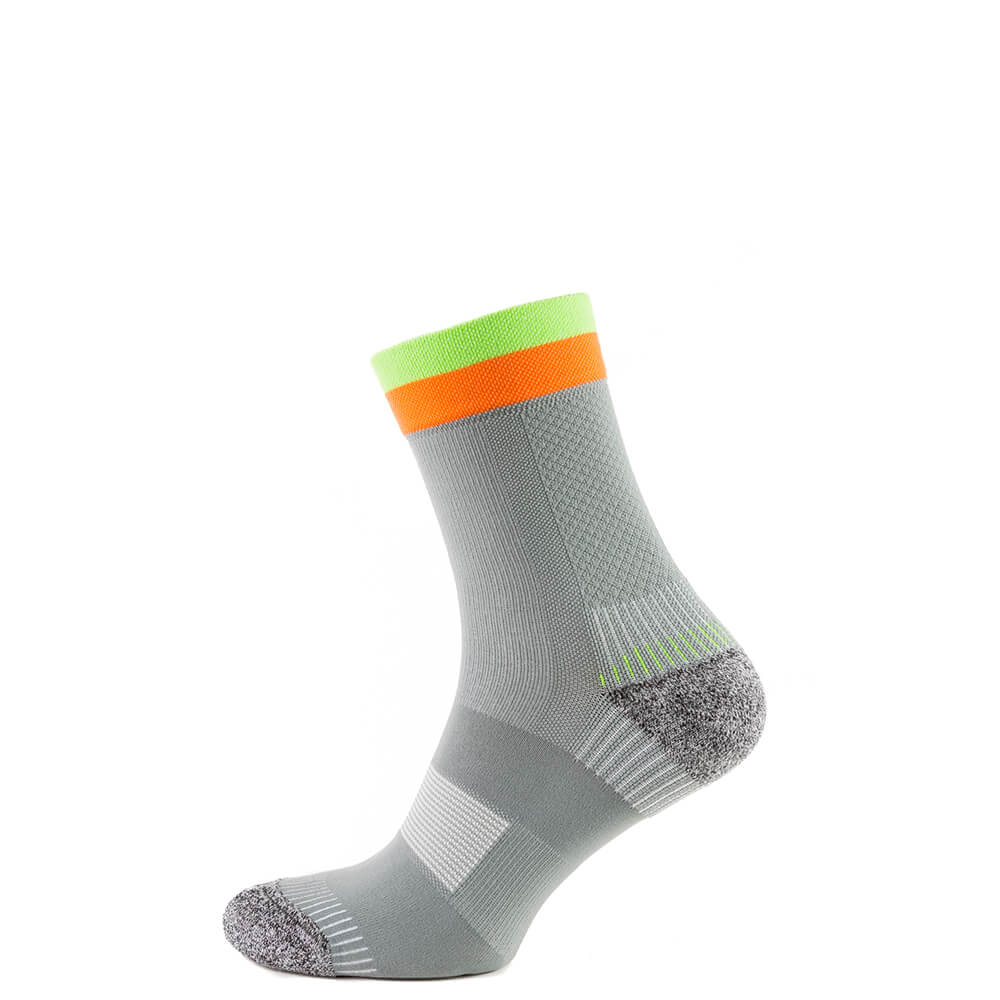 Шкарпетки чоловічі спортивні для велоспорту, KENNAH, сірий MansSet