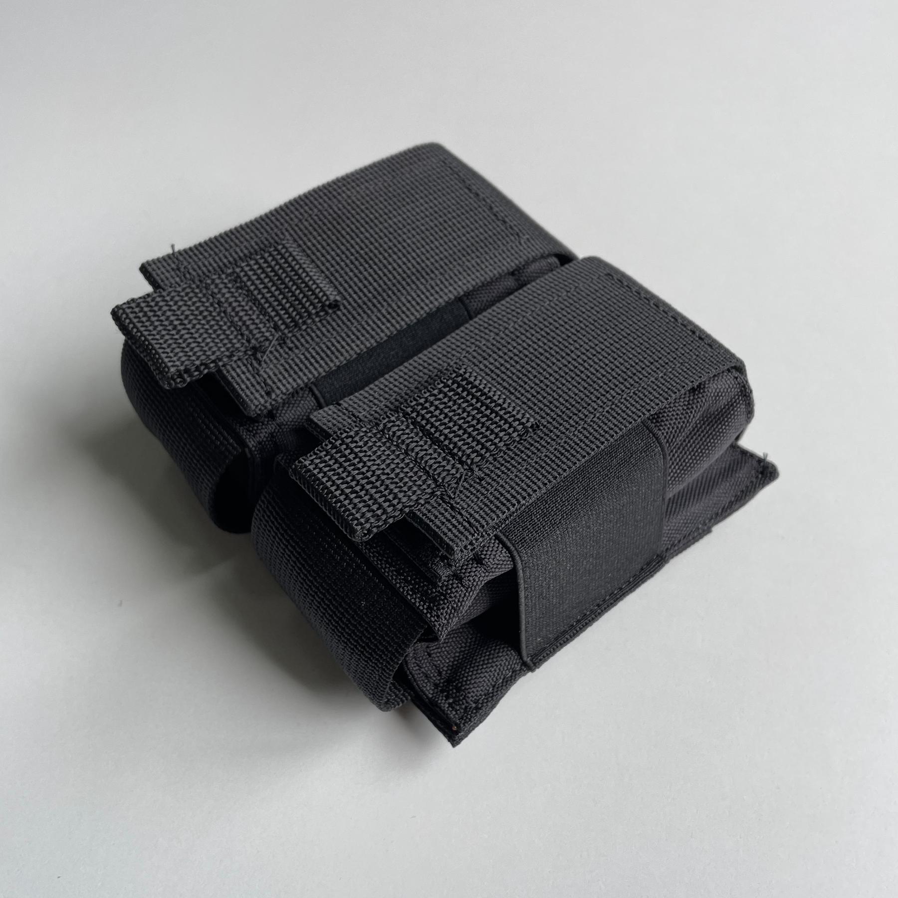 Підсумок гранатний підвійний чорний TURWEAR