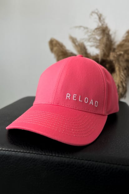 Кепка Reload - Logo, розовый