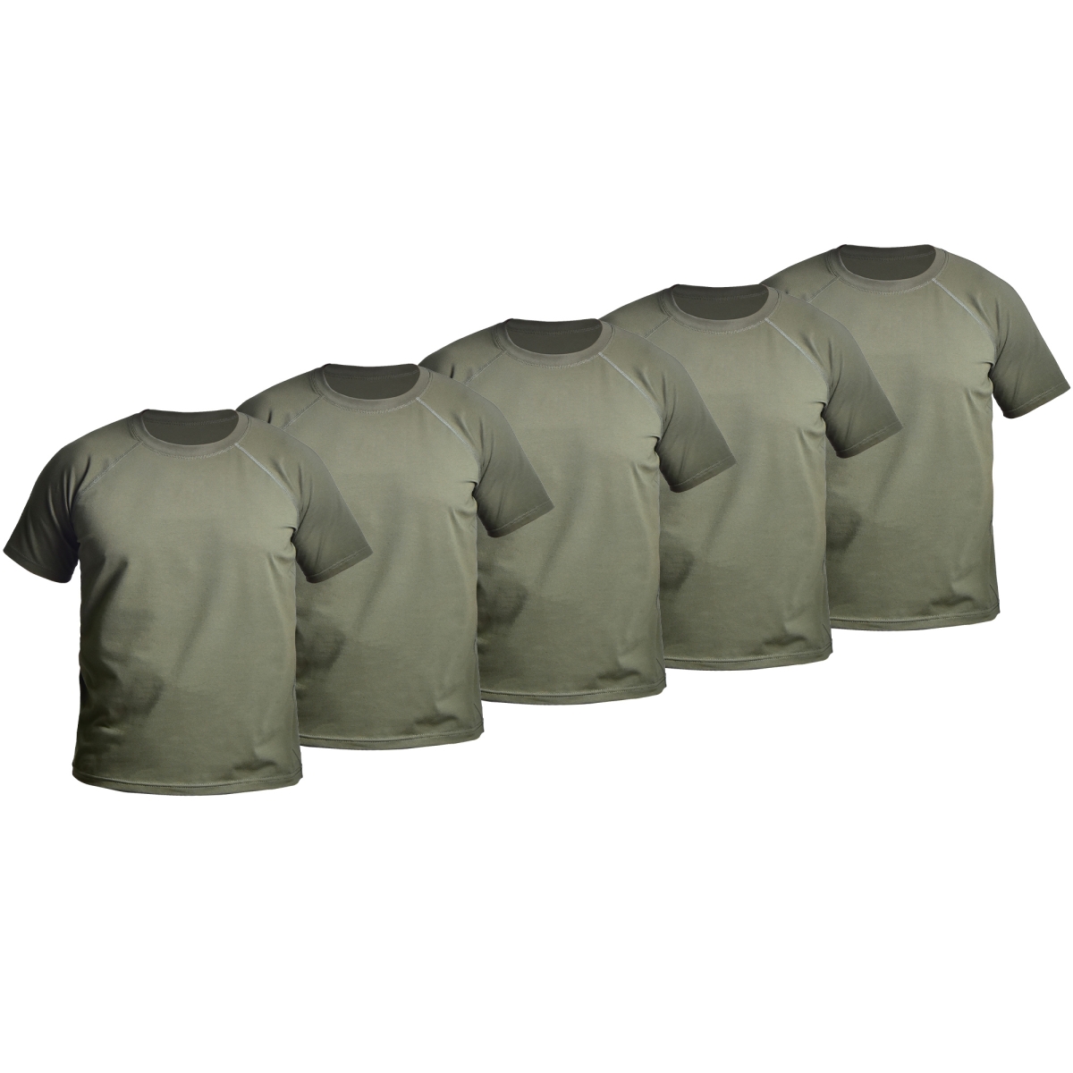 Комплект футболок Tactical Urban Tee. Колір Олива 5шт GIG MILITARY