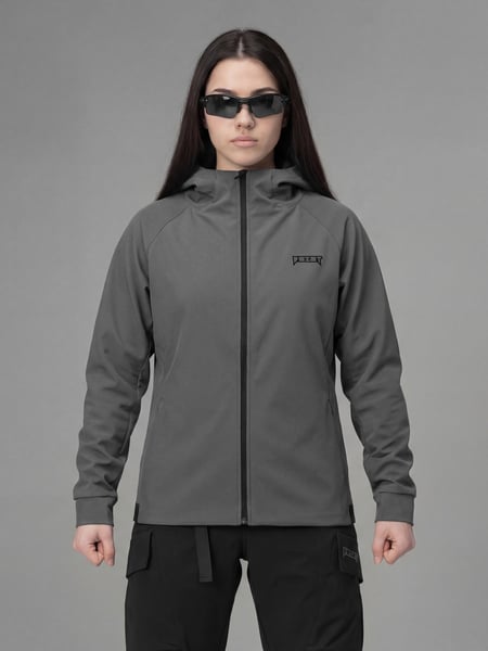 Куртка женская ветровка BEZET Apex серый