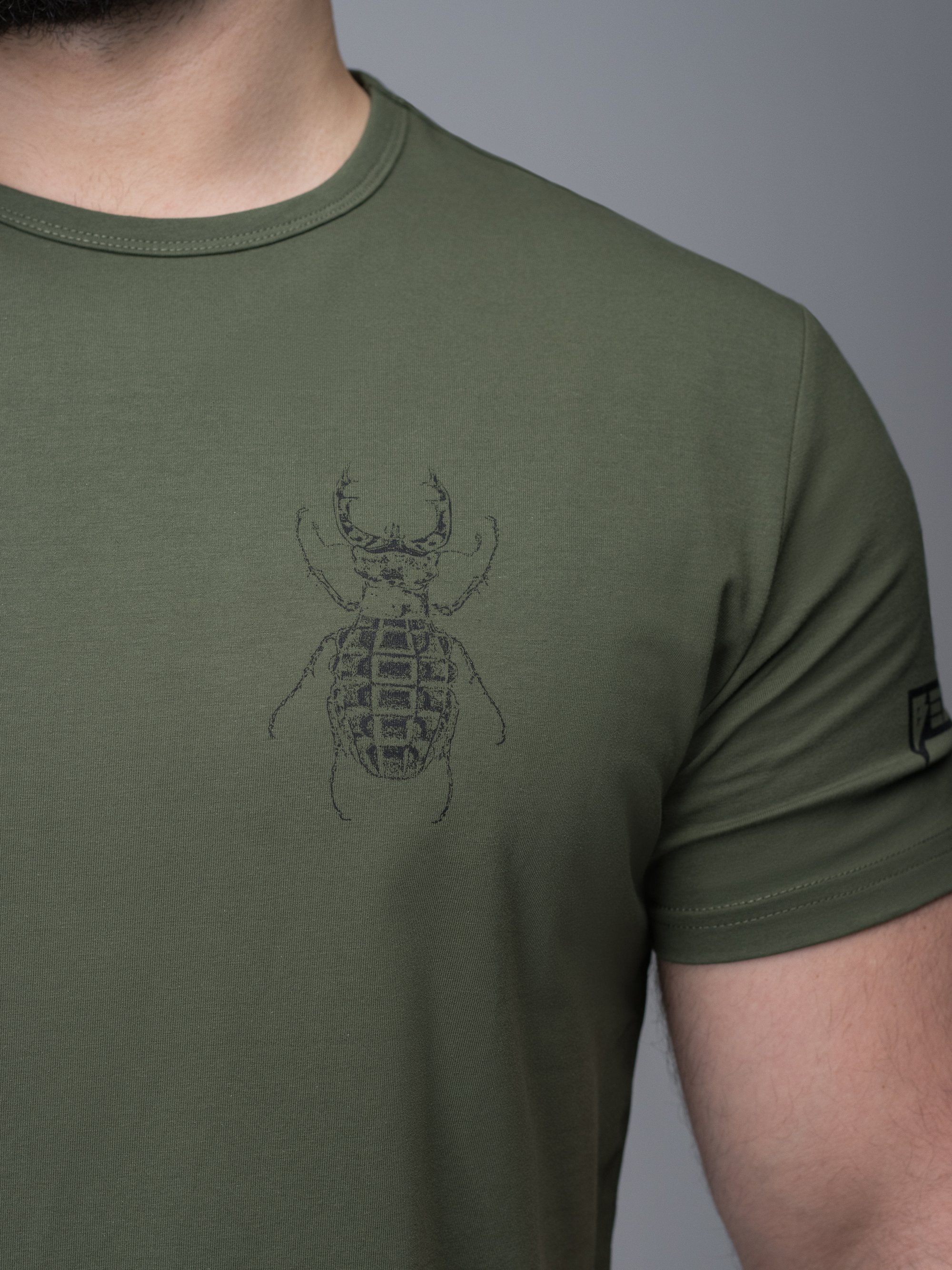 Футболка BEZET Scarab Ops хакі - Фото 9