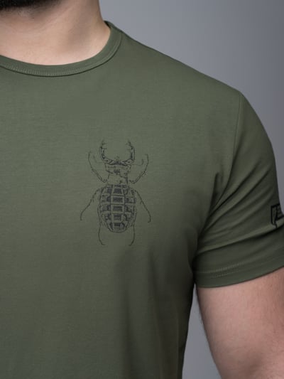 Футболка BEZET Scarab Ops хакі - Фото 9