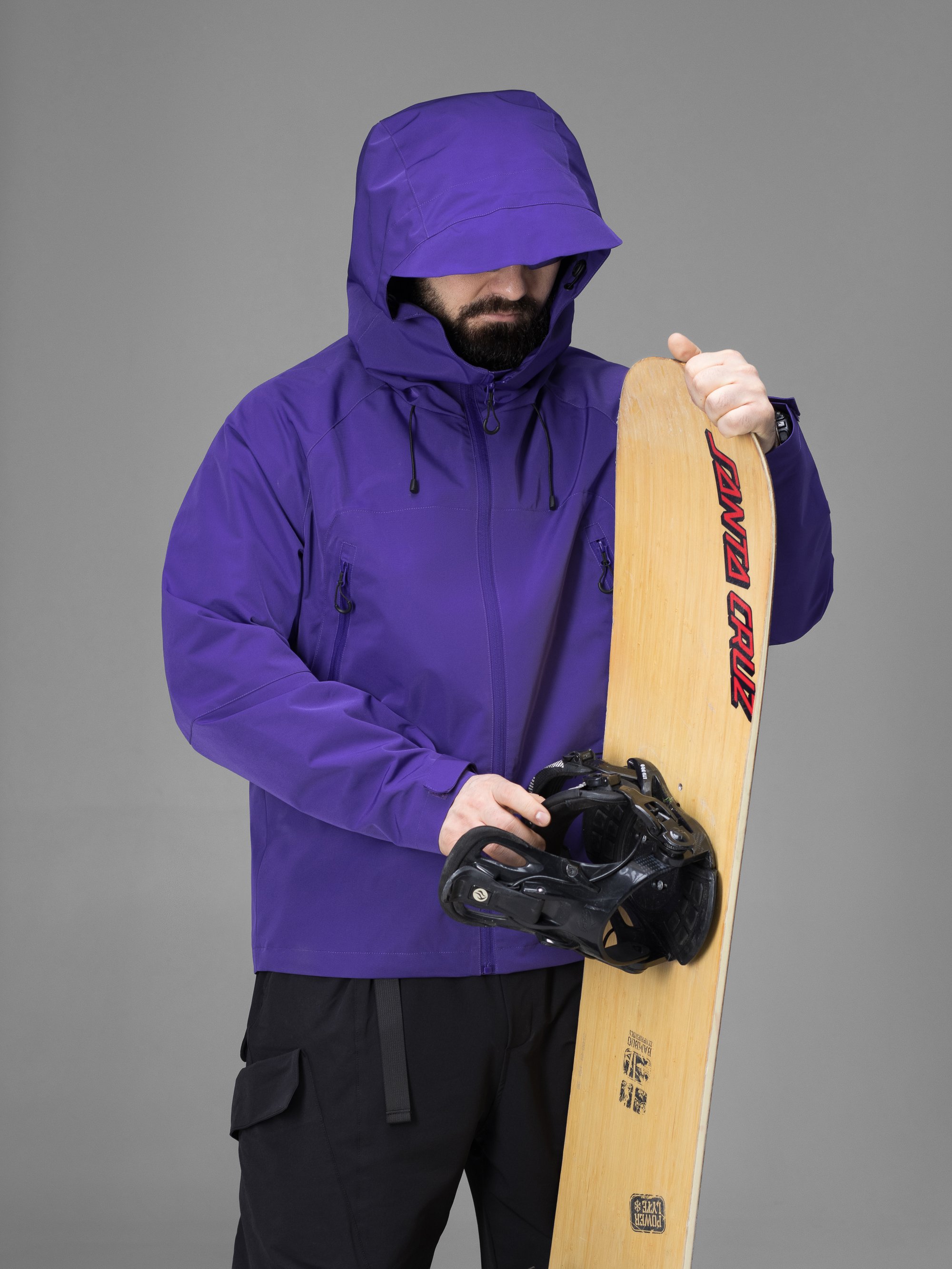 Куртка вітрівка BEZET Trail фіолетовий - Фото 14