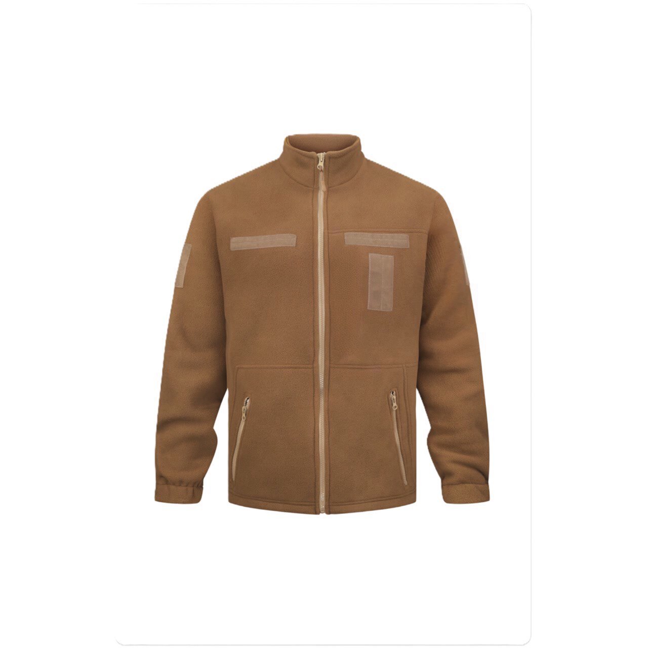 Тактическая флисовая кофта, ВСУ, НГУ, койот PlusPlus