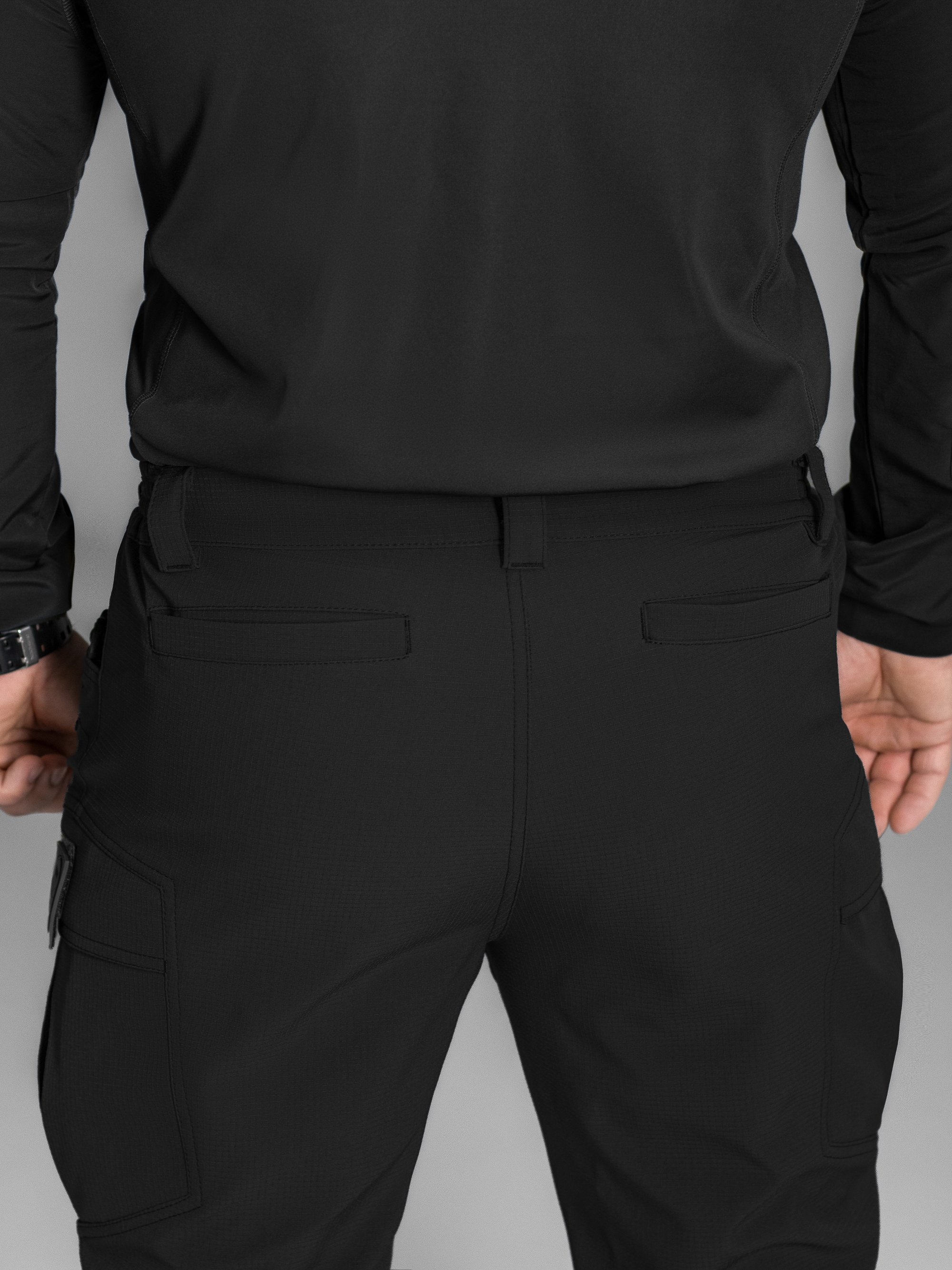 Штани карго тактичні BEZET Капелан чорний - Фото 20