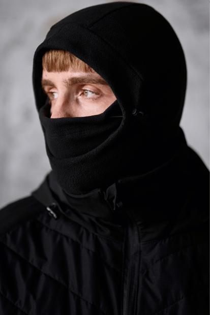 Балаклава-баф флісова "Варріор", чорний TURWEAR