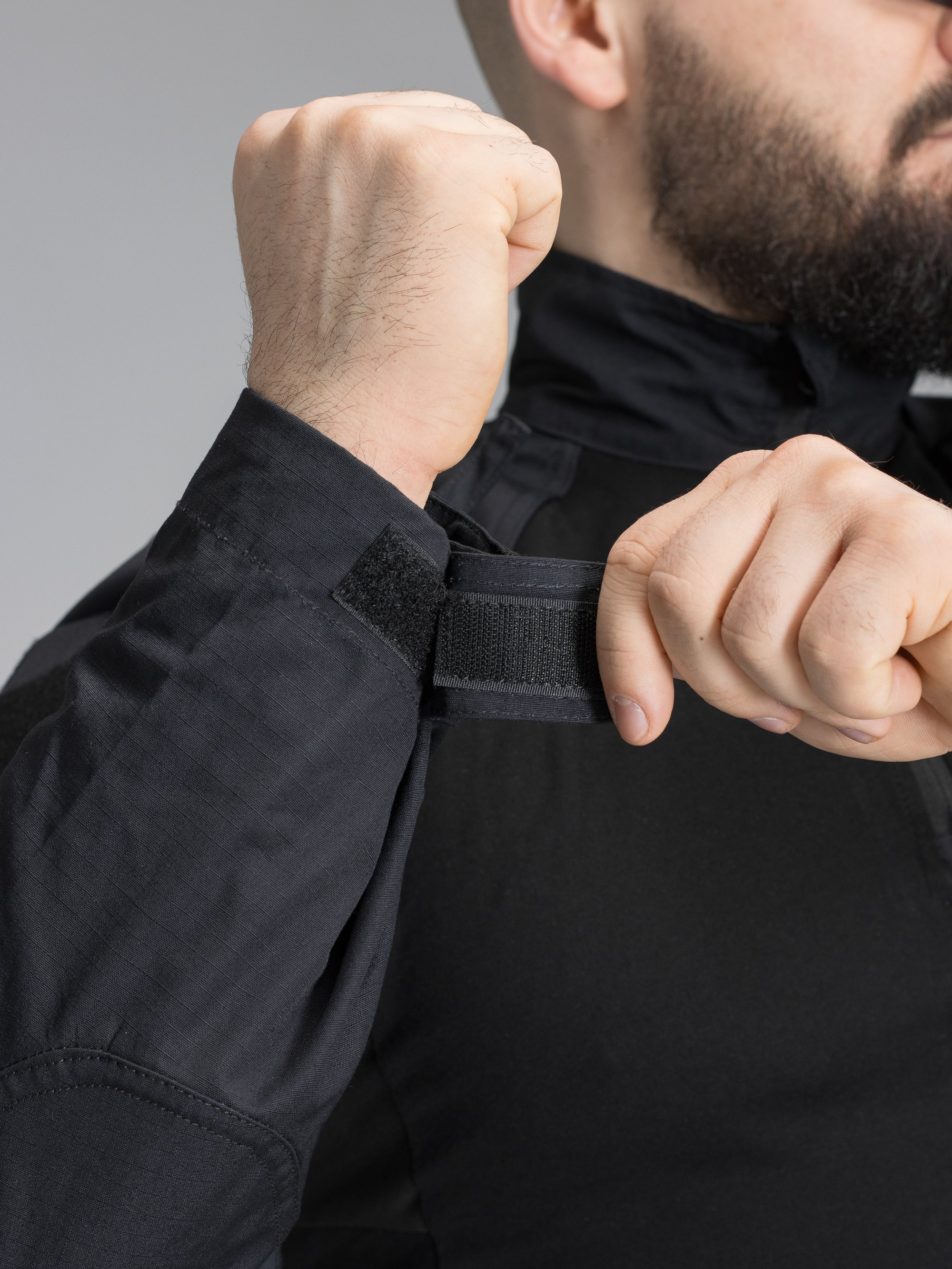 Сорочка бойова BEZET Штурм чорний - Фото 28