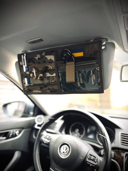 Органайзер в автомобіль для козирка, мультикам Мультикам AVGear