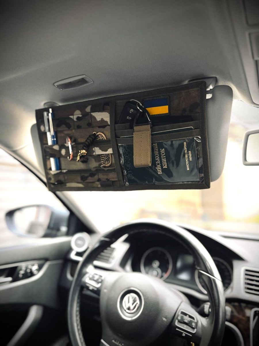 Органайзер в автомобіль для козирка, мультикам Мультикам AVGear