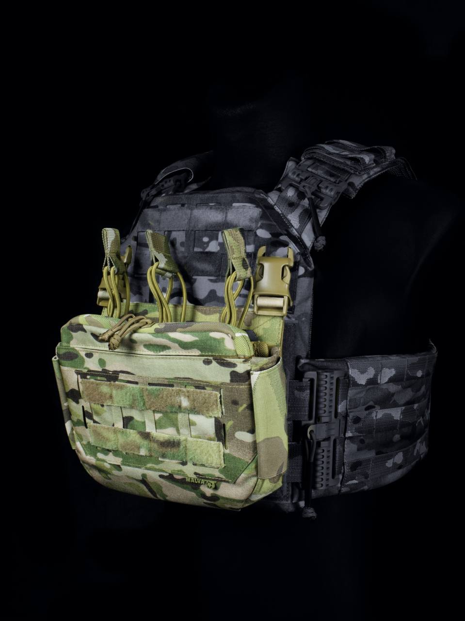 Плакард Кенгу multicam PK x3L Мультикам MALVA AMMUNITION UKRAINE