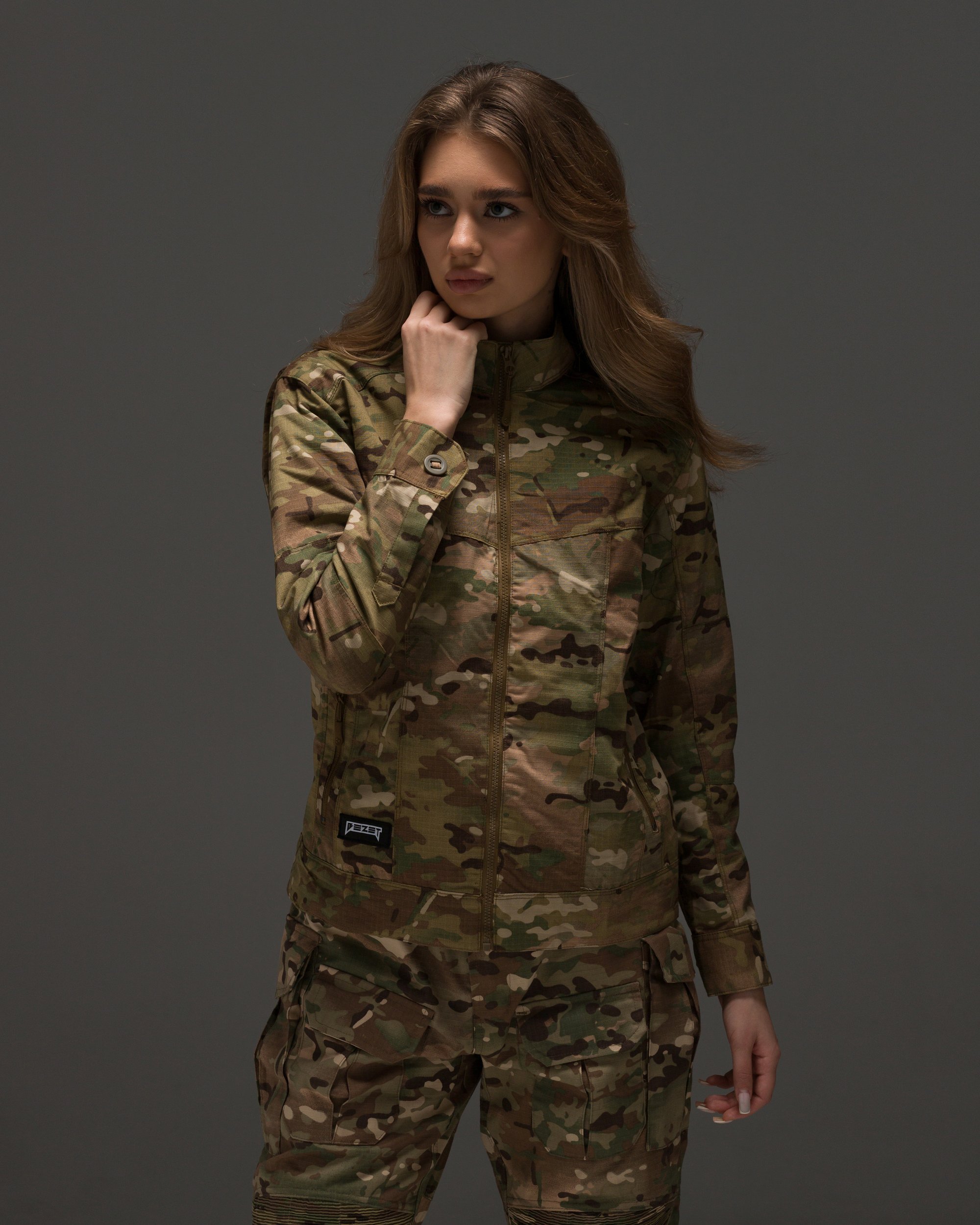 ЖІНОЧА КУРТКА ВІТРОВКА ТАКТИЧНА BEZET SHOOTER МУЛЬТИКАМ
