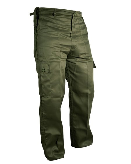 Штани тактичні KOMBAT UK Kombat Trousers оливковий 32 (kb-kt-olgr-32) KOMBAT