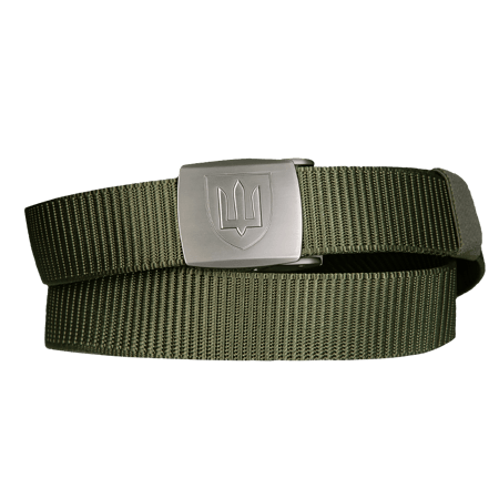 Ремінь Camotec Poloz ЗСУ/СВУ Оливковий KOMBAT