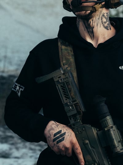 Худі BEZET Commando чорний - Фото 16