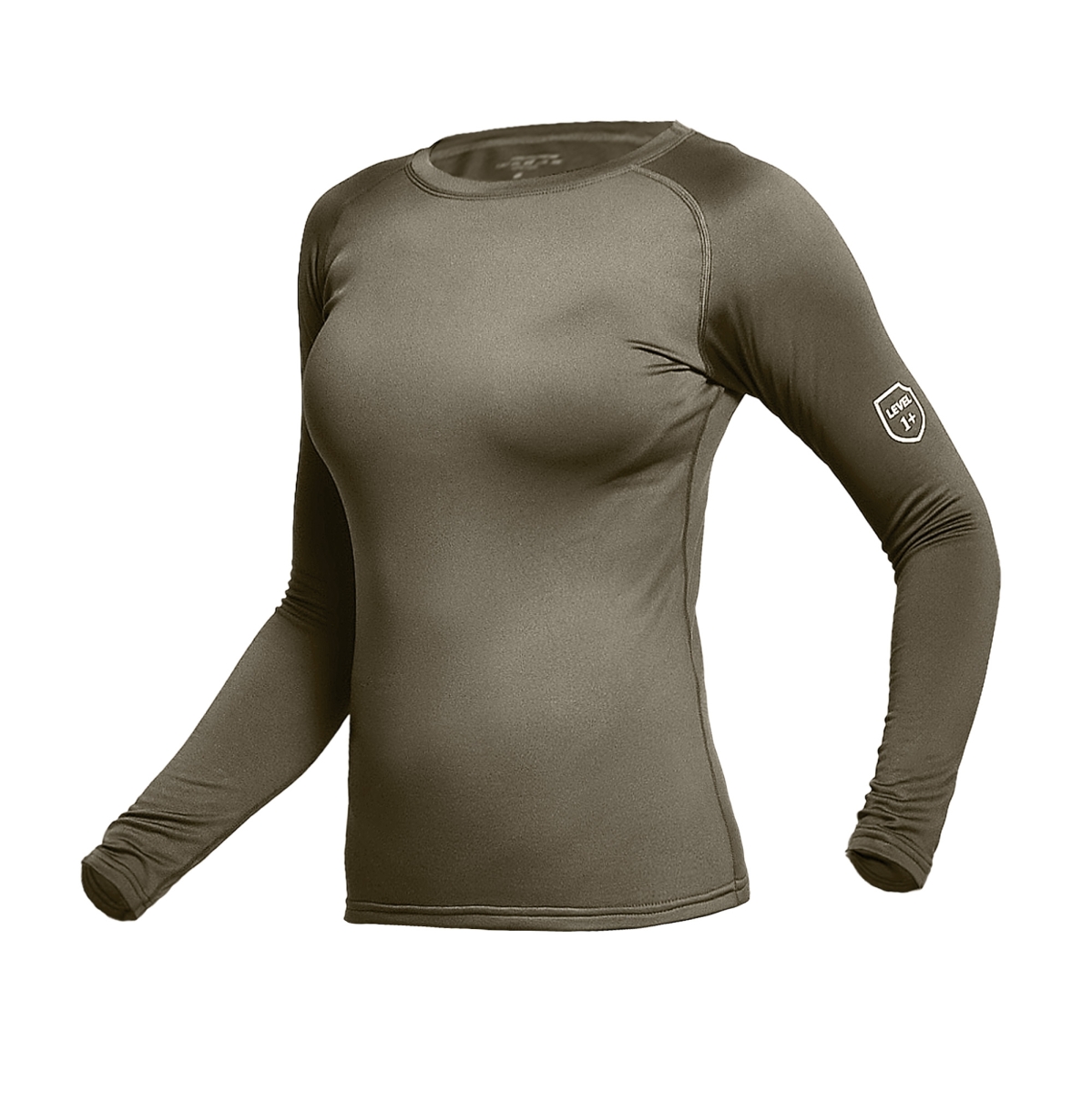 Женское термобелье реглан GigMilitary IceFox Level 1+, из ткани Thermo line. Олива