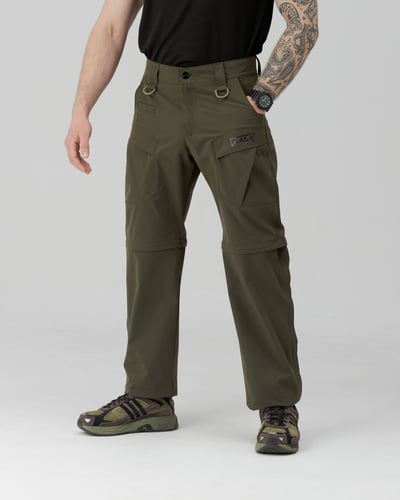 Штани-трансформери BEZET AdventurePro хакі - Фото 8