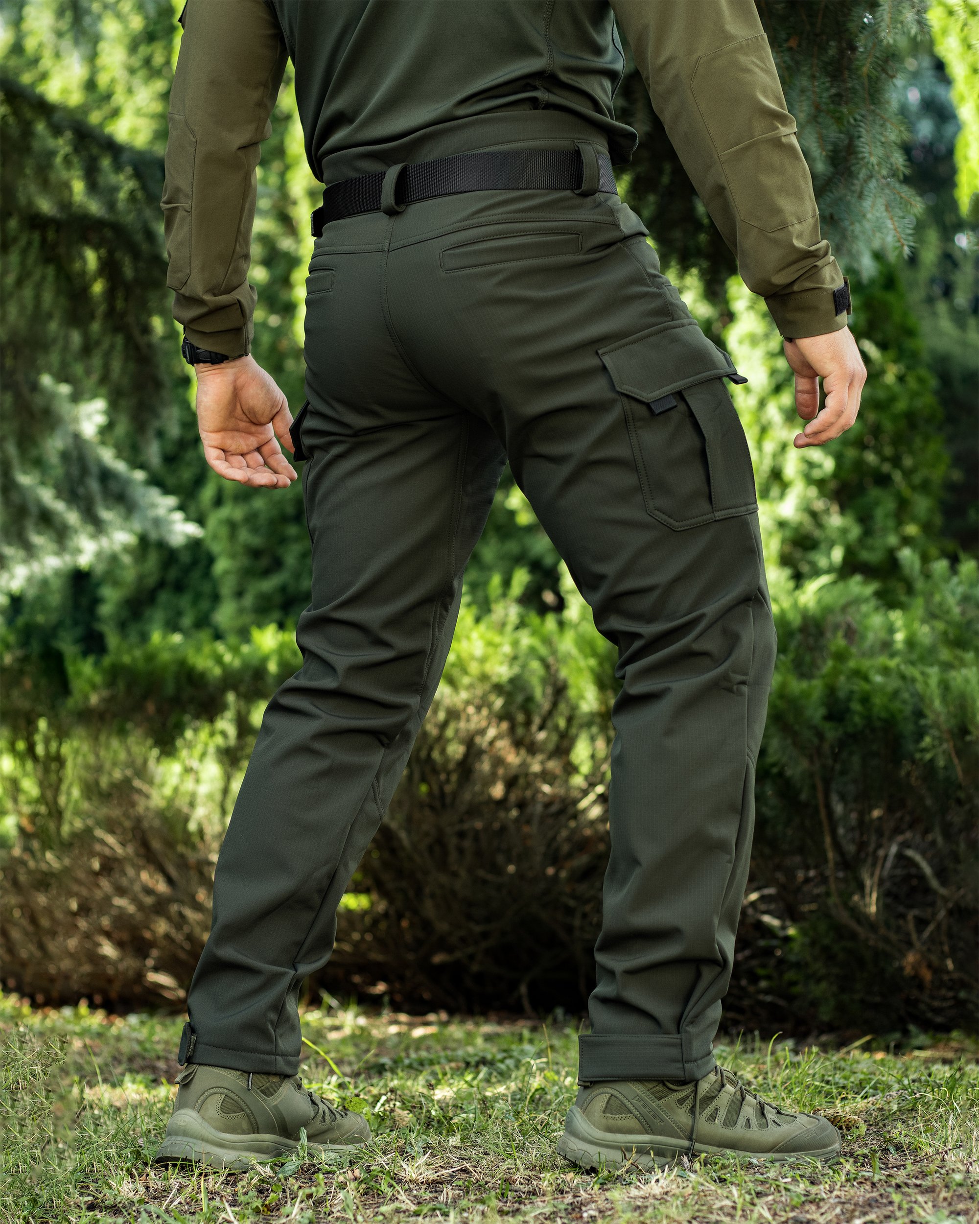 Брюки карго теплі BEZET Titan хакі - Фото 7