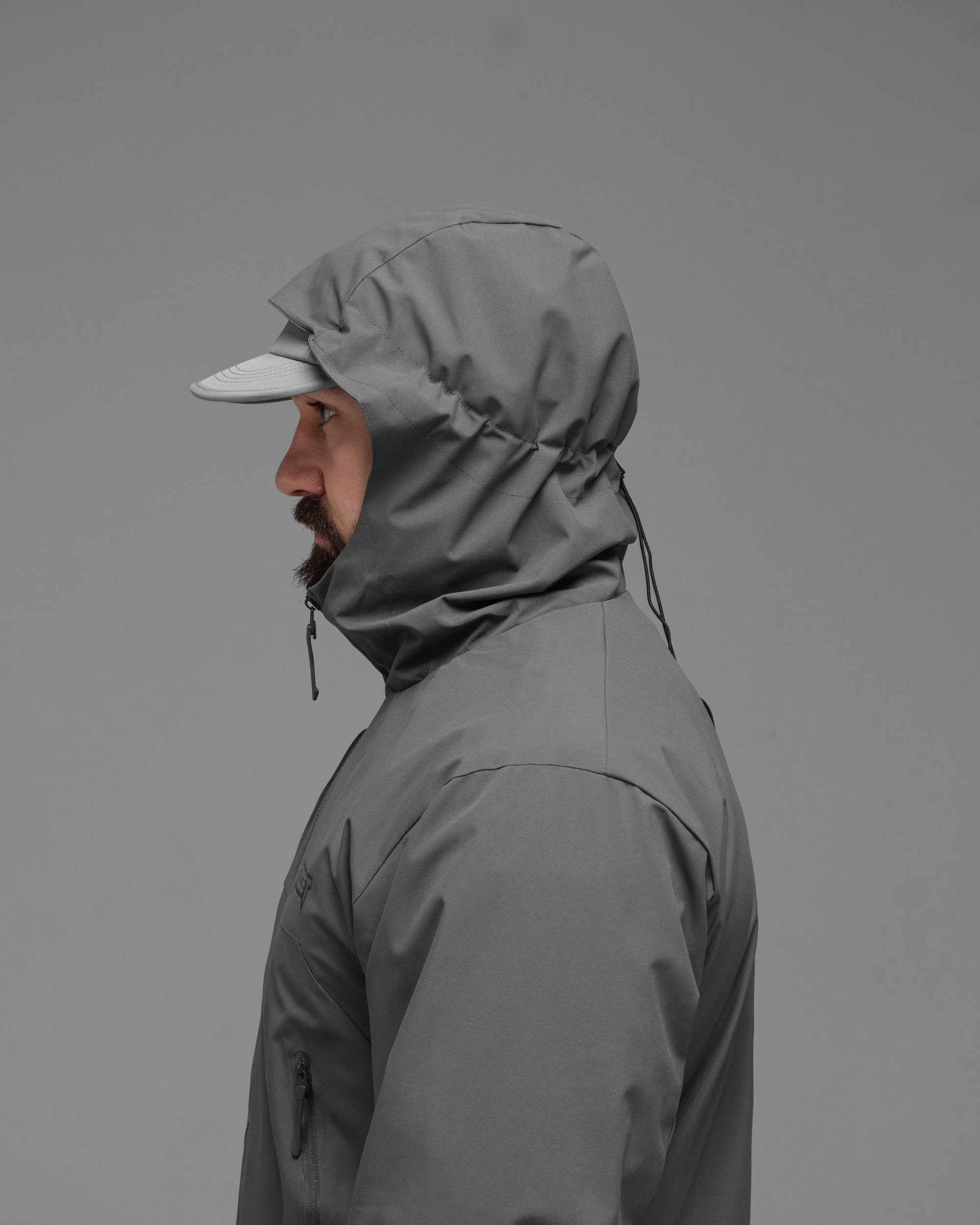 Куртка вітрівка BEZET WindBreaker сірий - Фото 16