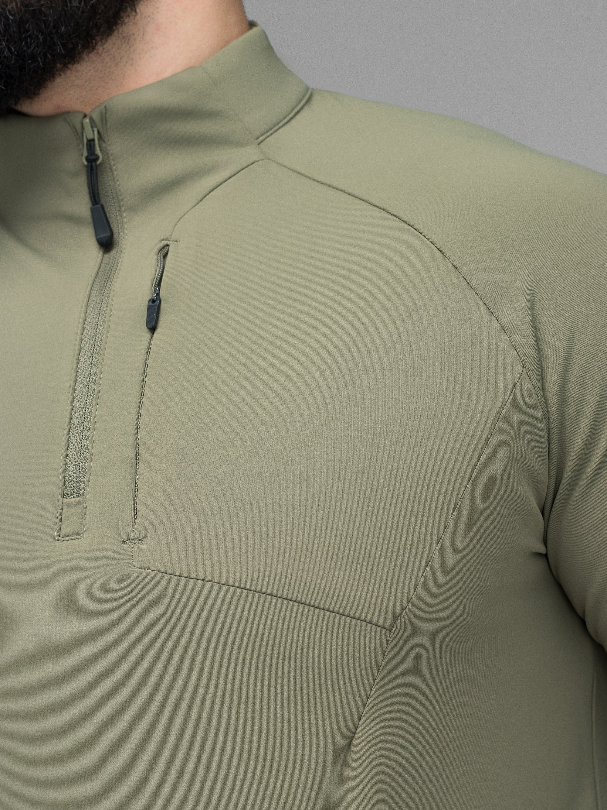 Кофта BEZET Active хакі - Фото 17