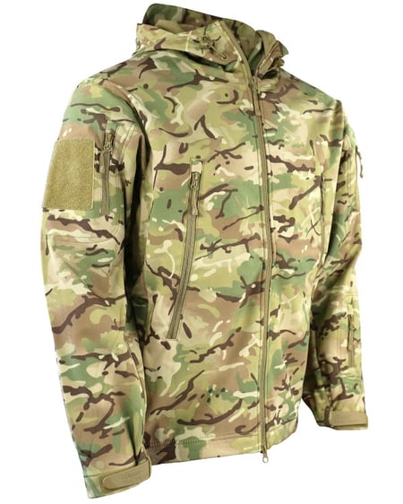 Куртка тактична KOMBAT UK Patriot Soft Shell Jacket мультікам KOMBAT