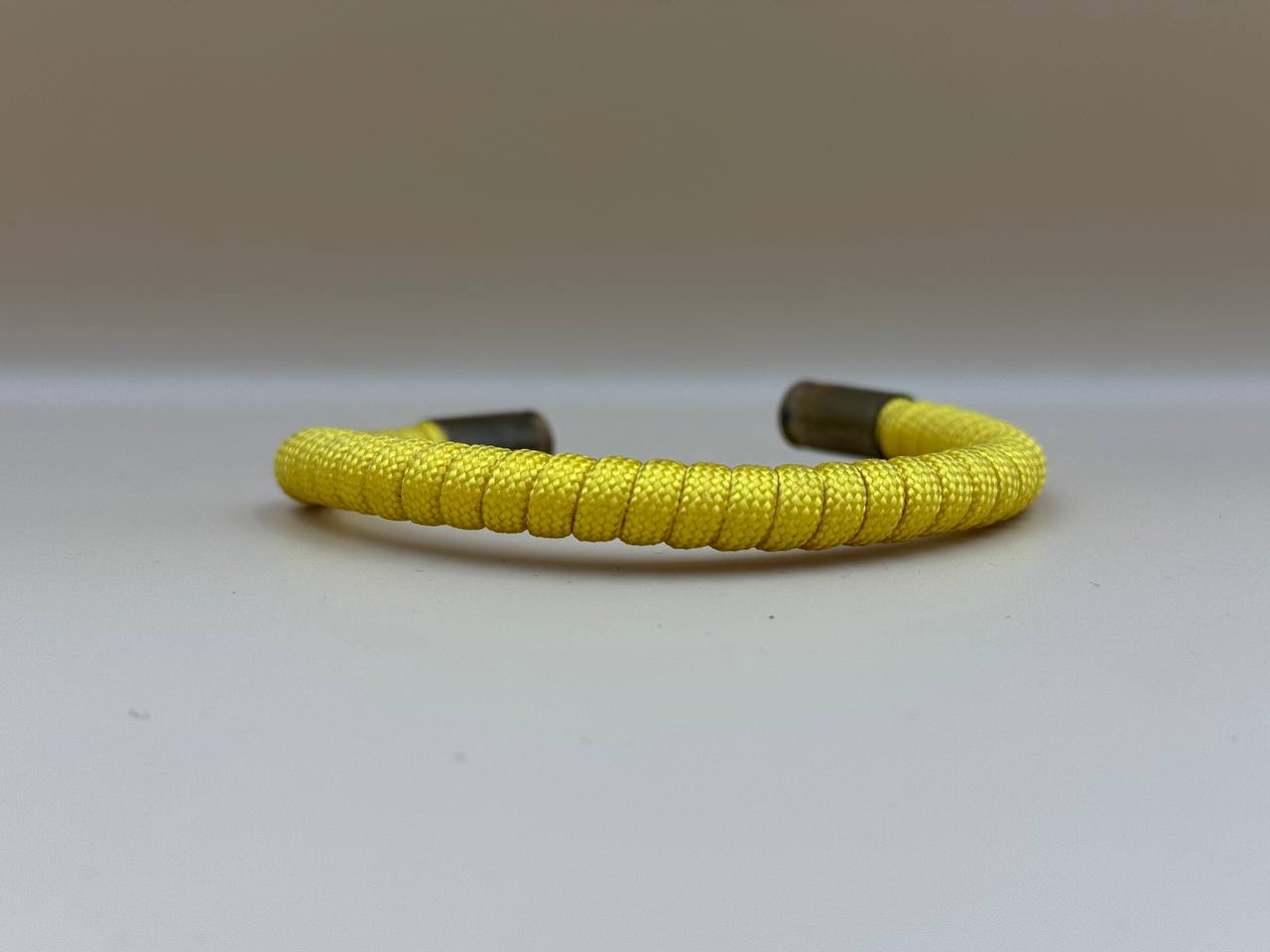 Браслет із паракорду та гільз жовтий BATART UA