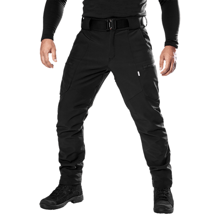 Штани Camotec SoftShell Vent 2.0 чорний KOMBAT