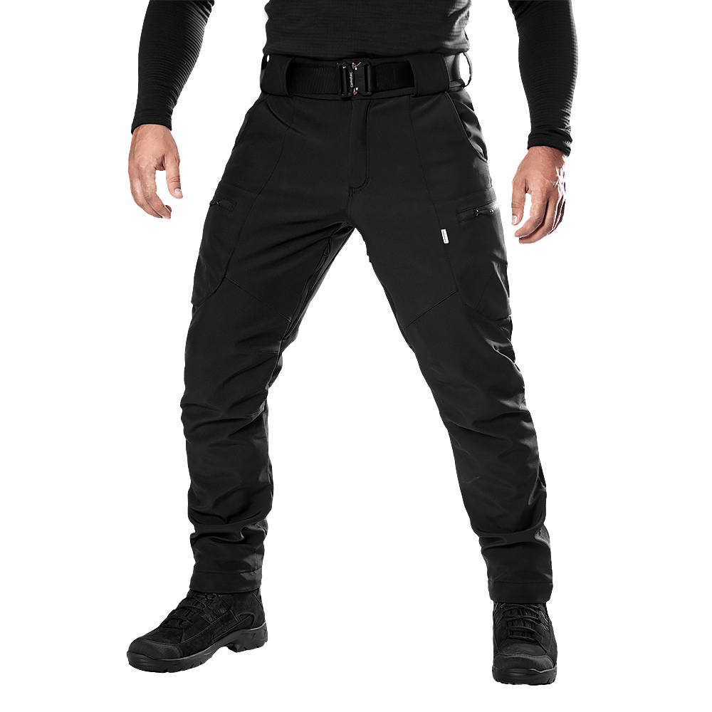 Штани Camotec SoftShell Vent 2.0 чорний KOMBAT