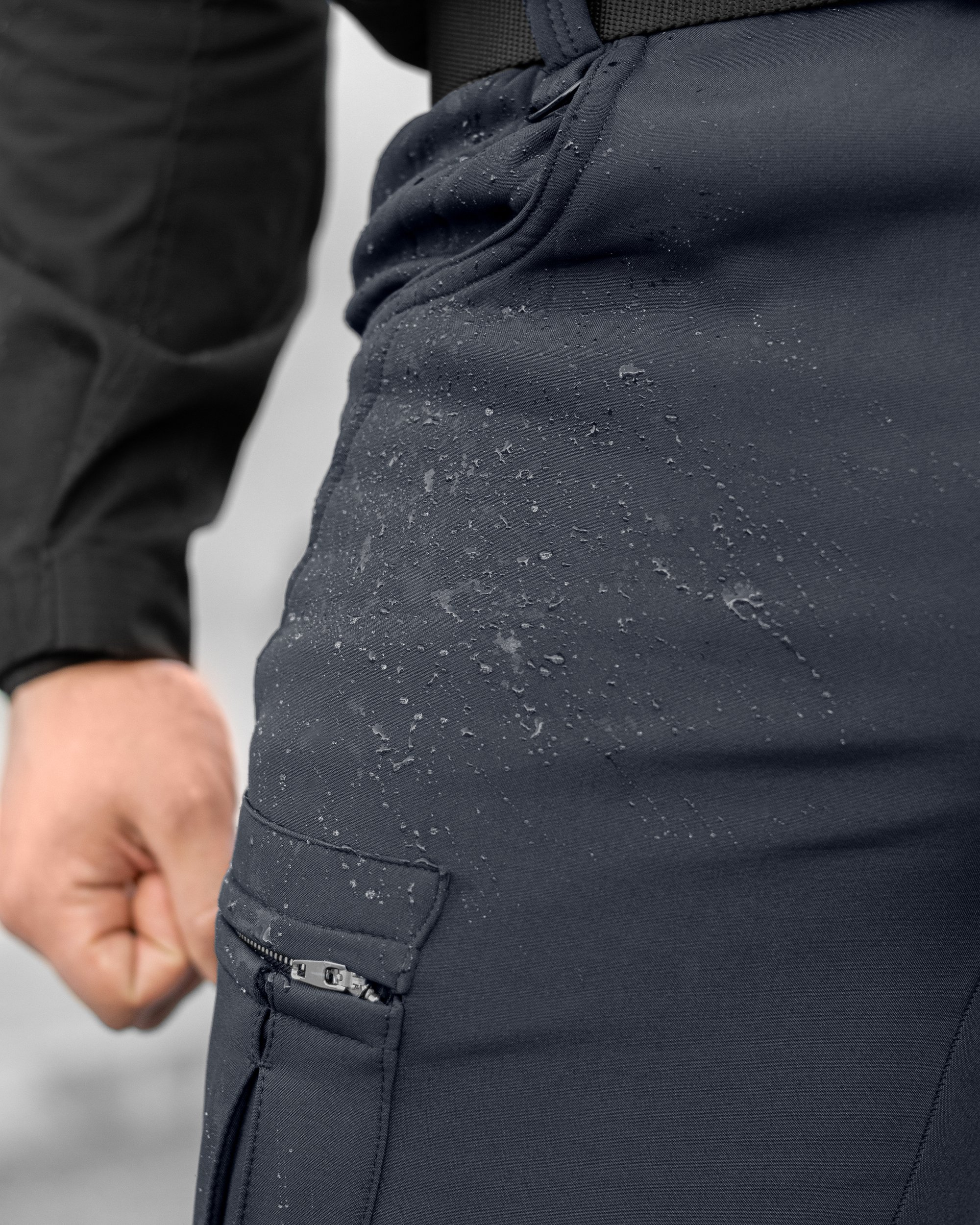 Штани карго тактичні Softshell BEZET Ешелон темно-сірий - Фото 14