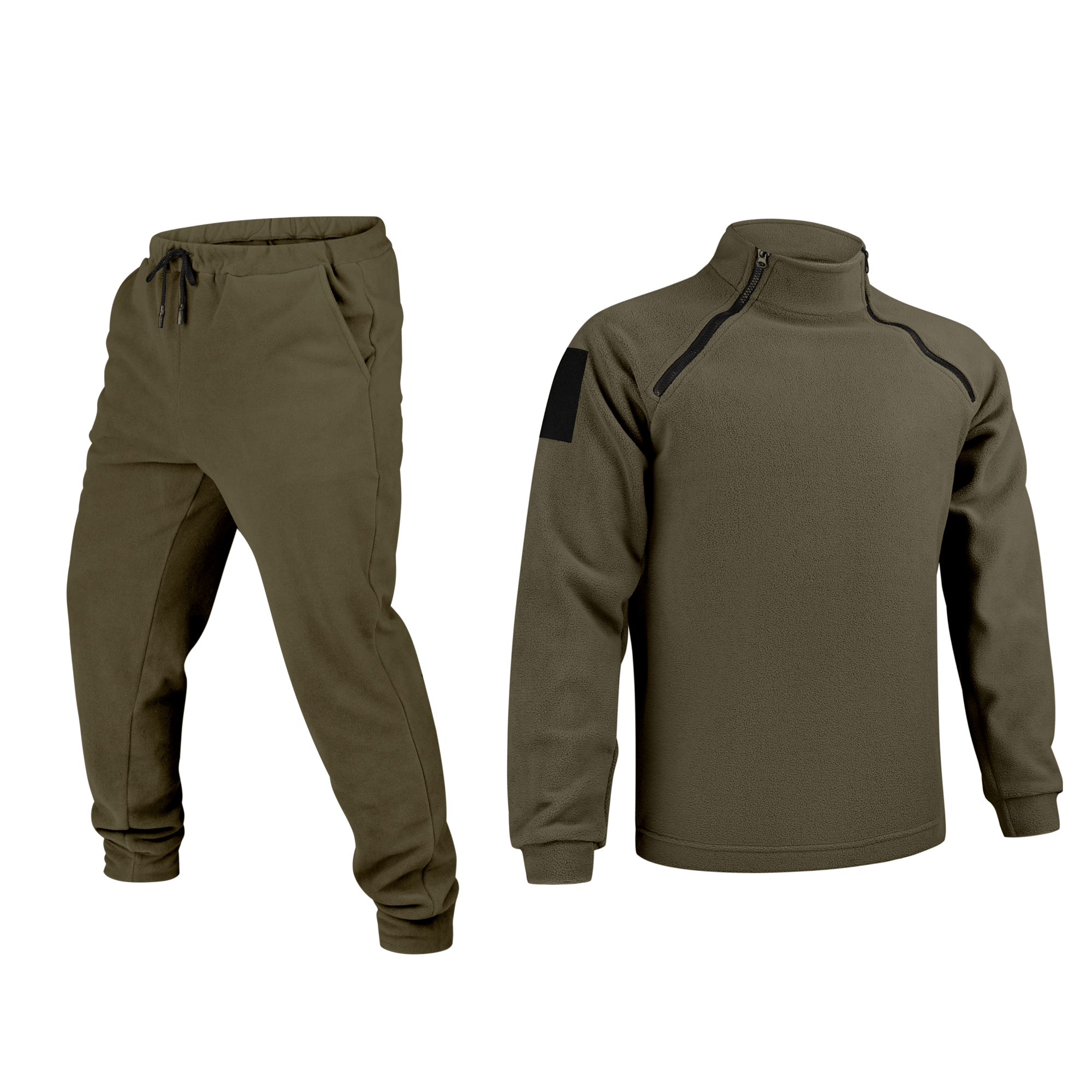 Костюм флісовий тактичний, темна олива PlusPlus