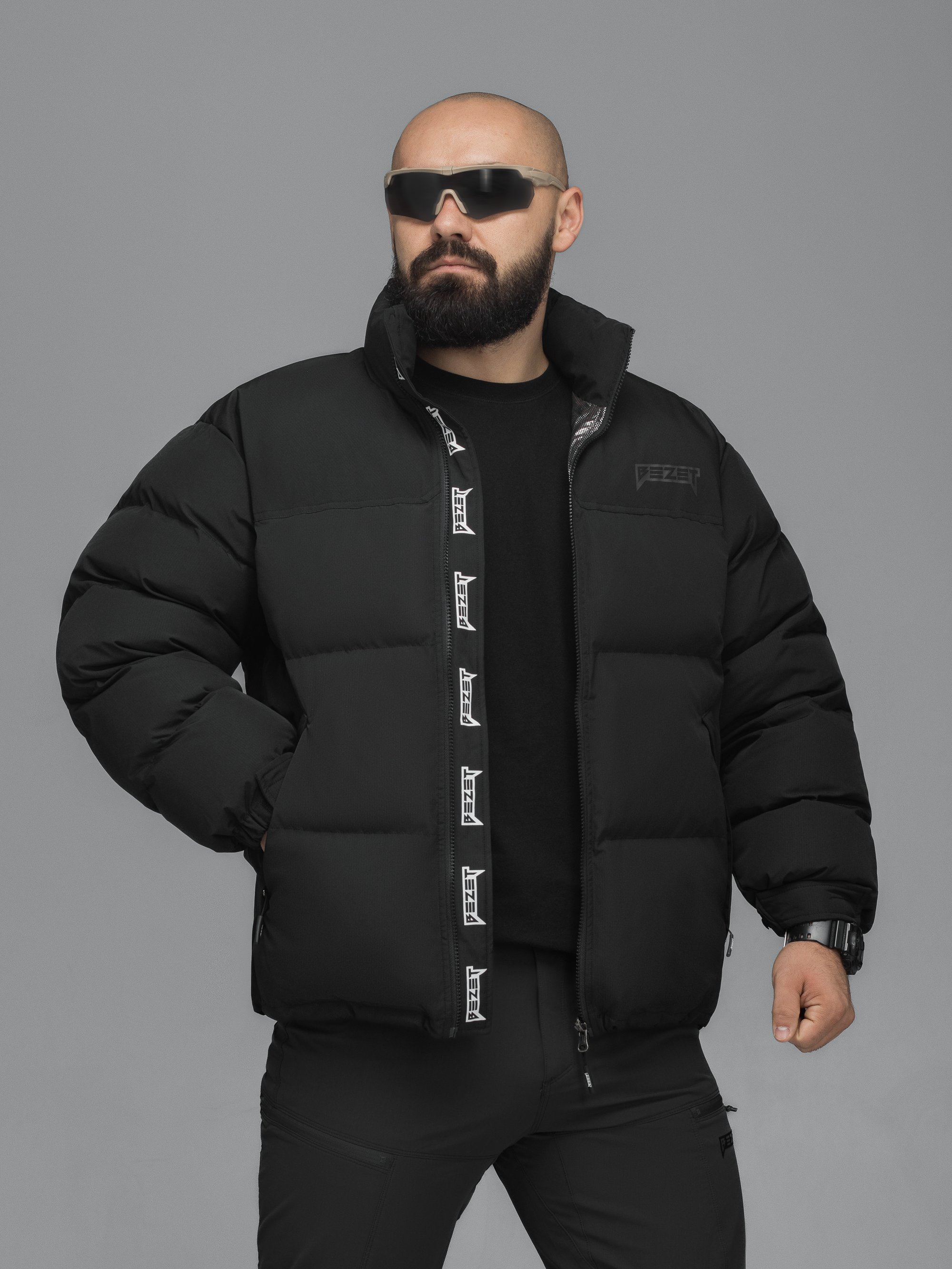 Куртка зимова BEZET Nord чорний - Фото 2