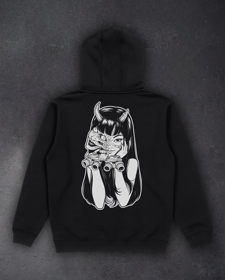 Худі на флісі / без флісу "Oni Girl" We feel
