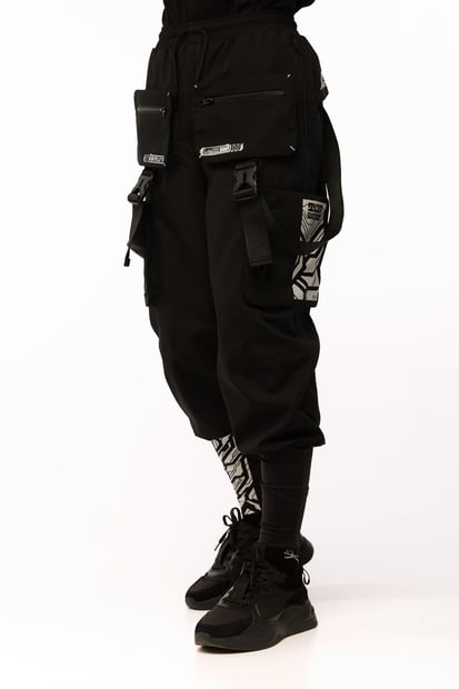 Штани з принтами SM-2412 TURWEAR