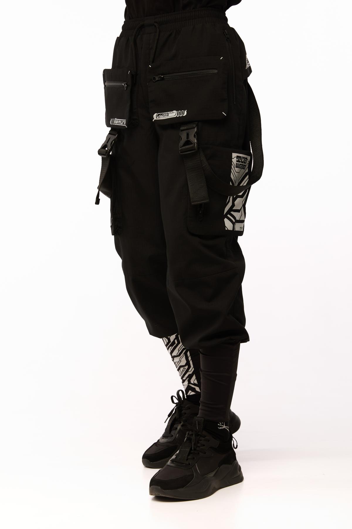 Штани з принтами SM-2412 TURWEAR