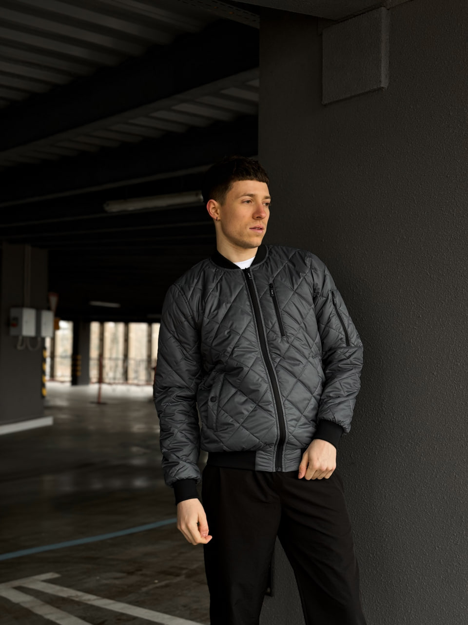 Бомбер Reload - Seven, графит