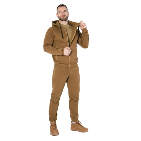 Спортивний костюм Camotec FitPro Zip койот KOMBAT