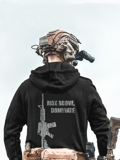 Худі BEZET Commando чорний - Фото 4