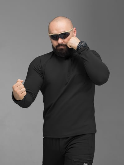 Кофта BEZET Active чорний - Фото 8