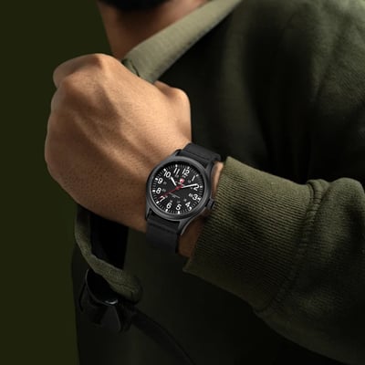 Чоловічий тактичний годинник Cheetah Command Black - Фото 6