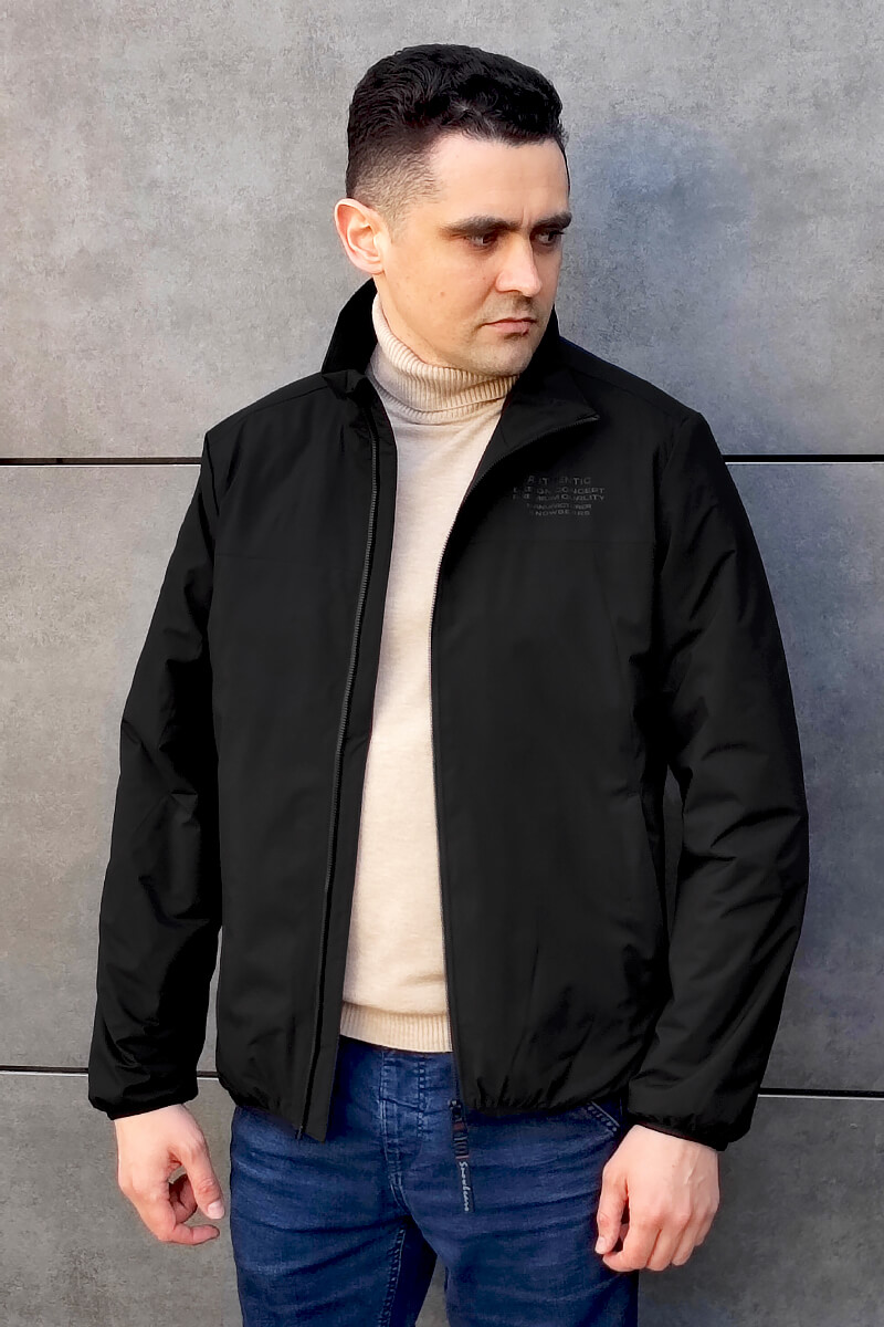 Куртка-вітровка чорна Suns House