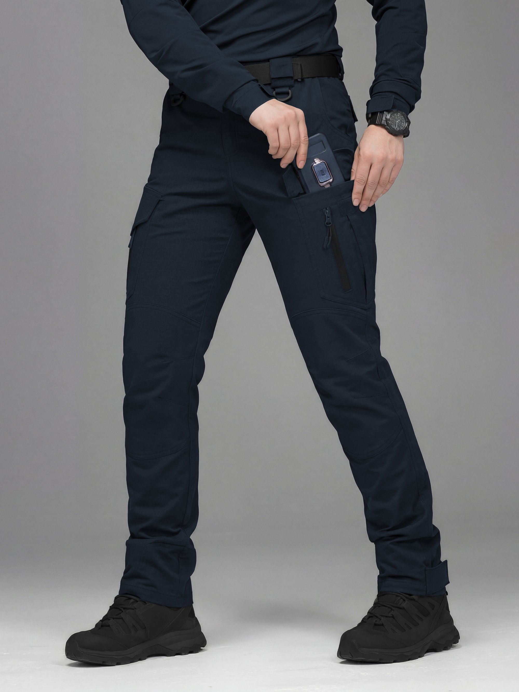Штани жіночі карго тактичні BEZET Onyx синій - Фото 5