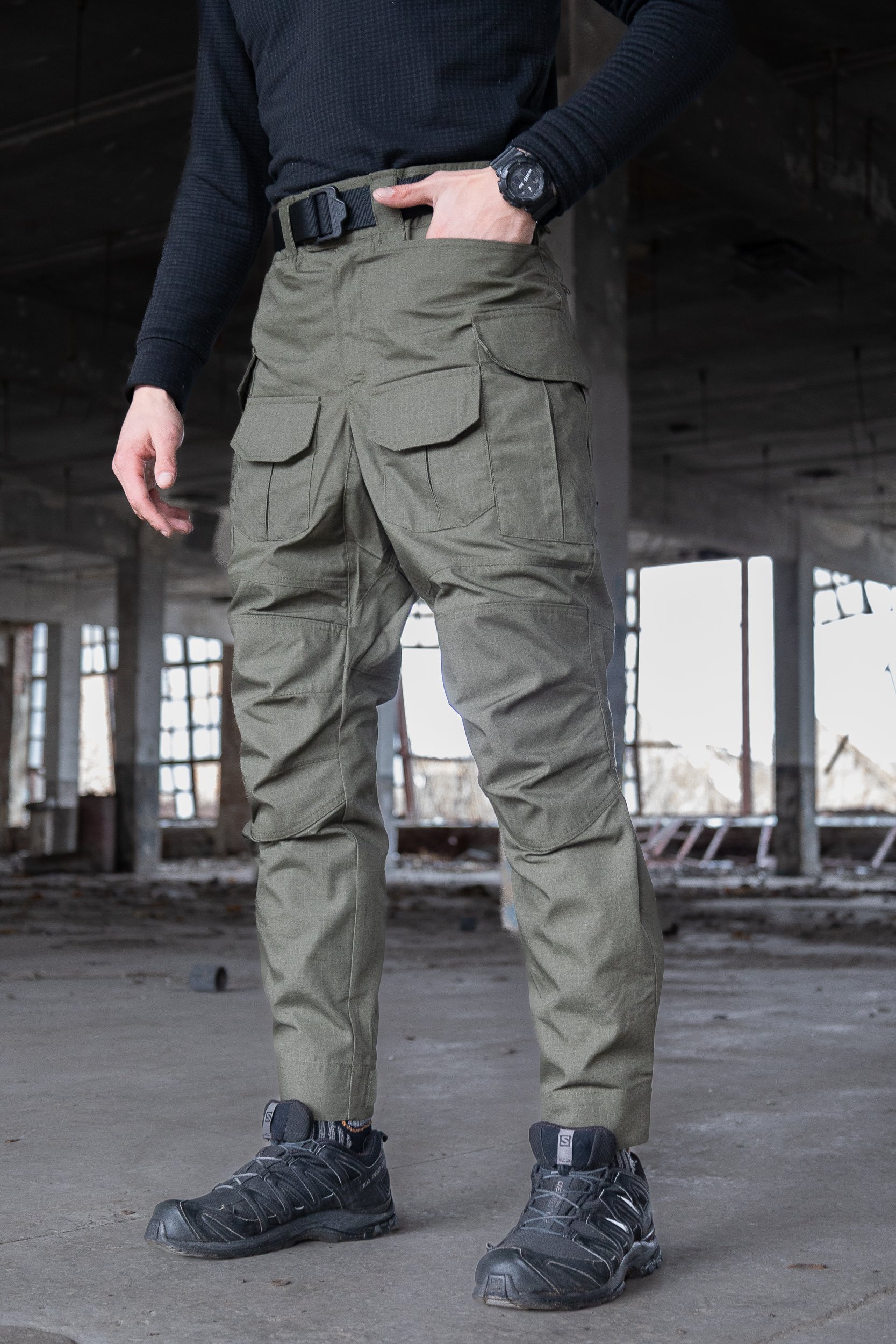 Штани тактичні Recon олива, польові, військові, мілітарі, Shrapnel