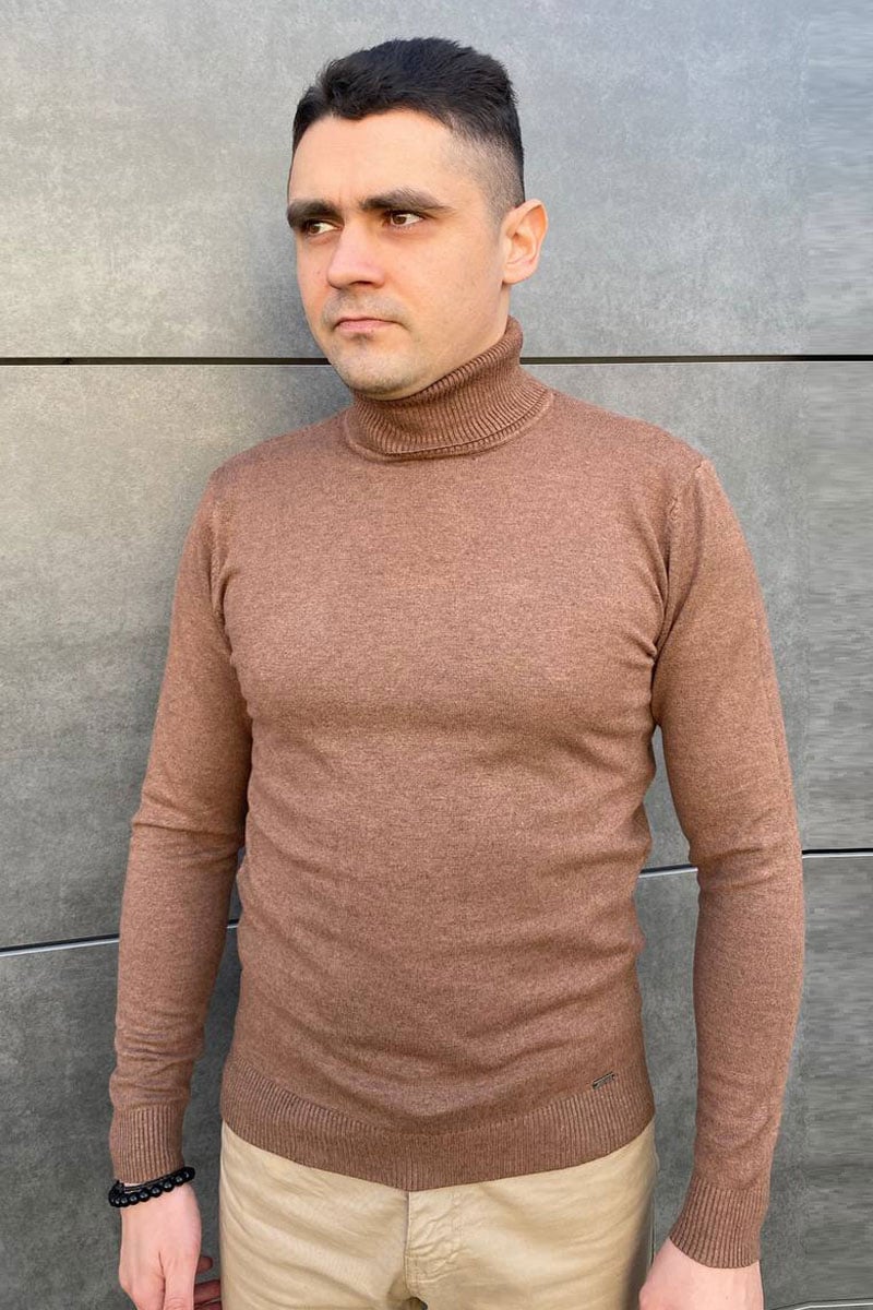 RG-48 Чоловічий гольф (коричневий) Suns House