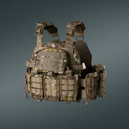 Плитоноска з системою швидкого скидання (camo) DEF UA
