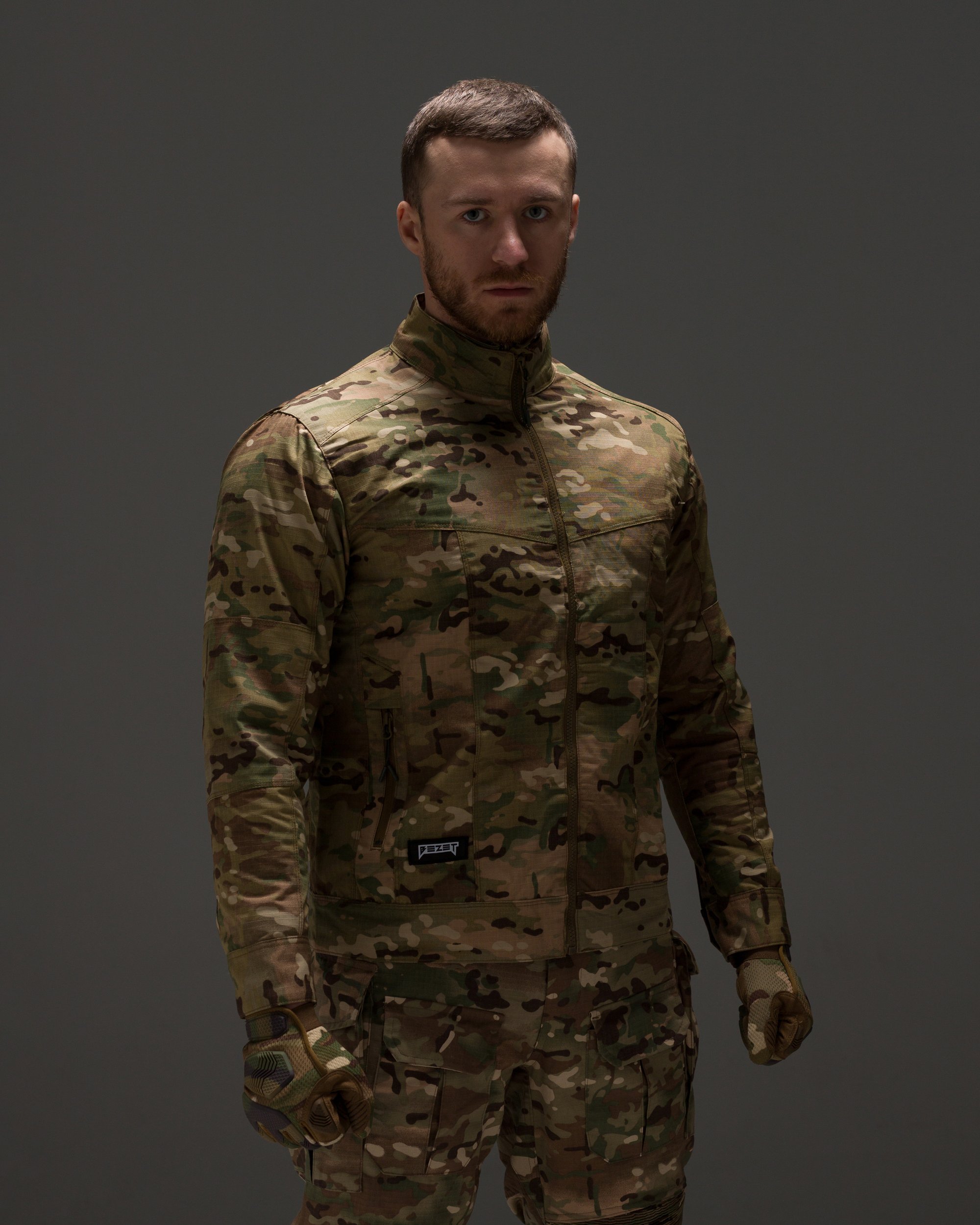 Куртка вітровка тактична BEZET Shooter камуфляж