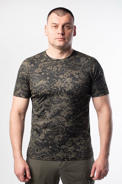 Футболка Jersey RMilitary Хакі-Japan